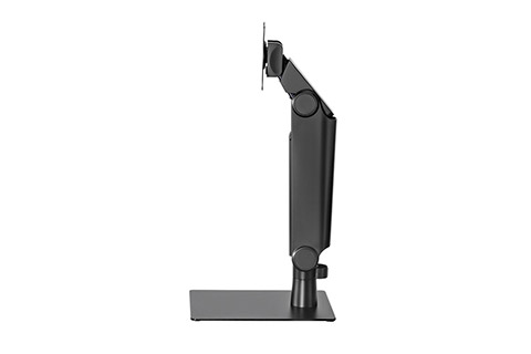 Monitor single table stand - Side