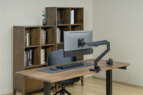 Monitor single table, bracket - Lifestyle