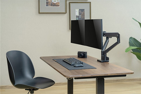 Monitor dobbelt table bracket 17-32 tommer - Lifestyle