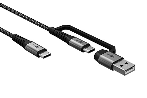 2-i-1 USB-C kabel