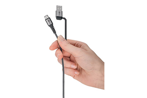 2-i-1 USB-C kabel - Lifestyle