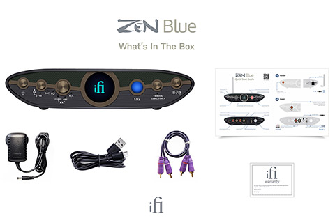 ZEN Blue 3 wireless Bluetooth streamer - Accessories