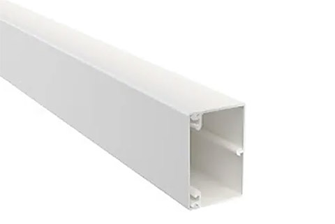 Rehau kabelkanal, hvid 40x60 mm. 2 meter