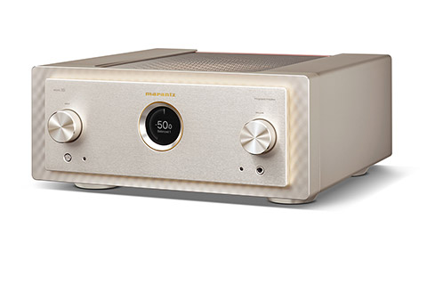 Marantz Model 10 stereo amplifier, champagne