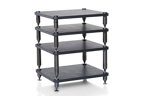 Como Hifi rack (Como Base + Como 1, 2 og 3), Sort