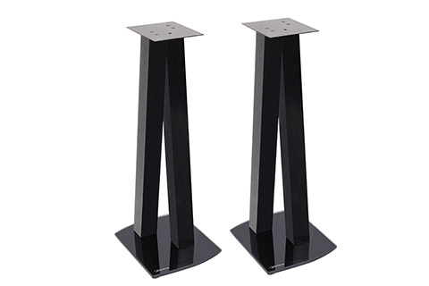 NorStone WALK speakerstands, 72 cm. | Black highgloss,  1 pair