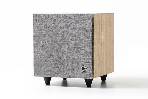 HORUS 8S subwoofer - Lys træ / Beige