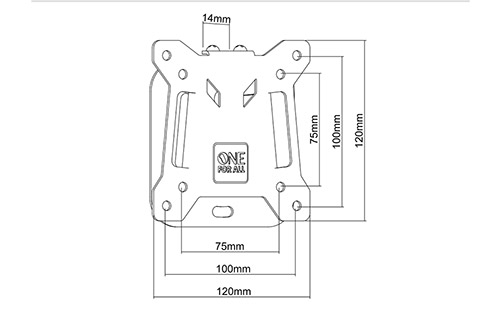 One For All WM2411 TV vægbeslag 13-27 tommer