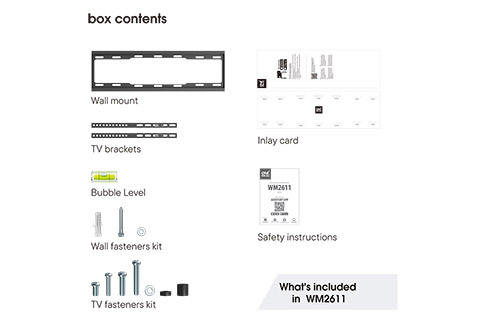 One For All WM2611 TV vægbeslag 32-90 tommer