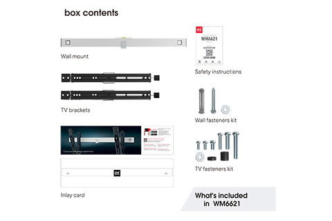 WM6621 TV vægbeslag med tilt