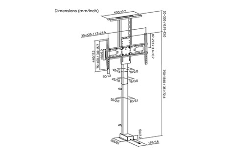 Motoriseret TV Stand