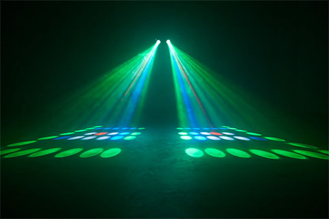 party LED light and fog machine - Lifestyle