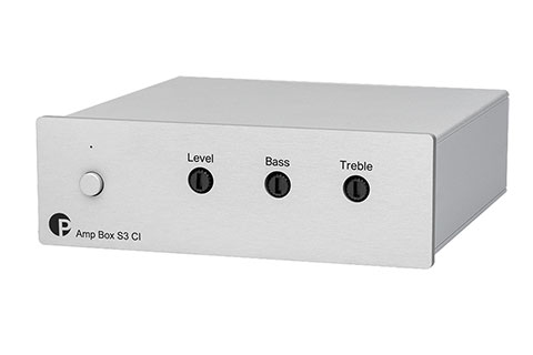 Monacor Amp Box S3 CI - Silver