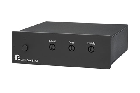 Monacor Amp Box S3 CI - Black