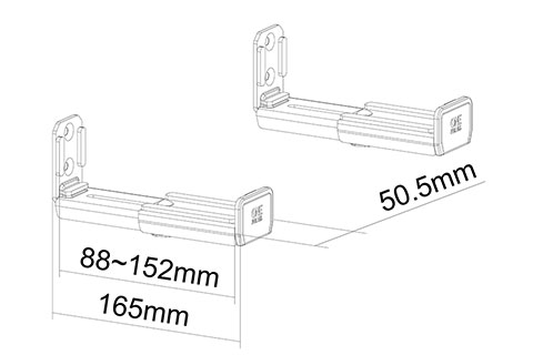 WM 5310 Soundbar beslag