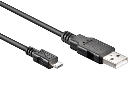 USB-A / Micro-B kabel icon