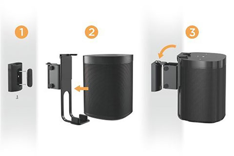 vægbeslag til Sonos ONE / ONE SL - Lifestyle