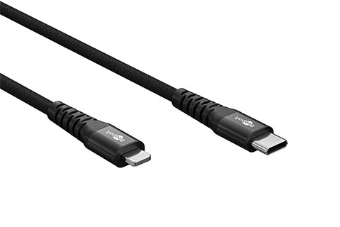 USB-C til Lightning kabel - Black