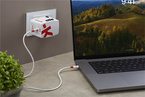 Rejse adapter world USB charger - Lifestyle