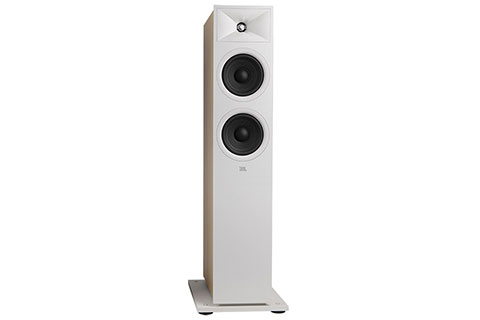 JBL 260F Stage 2 gulvhøjttaler - Front Hvid/Latte