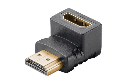 HDMI Vinkel adapter (HDMI A hun - han) - 270 grader