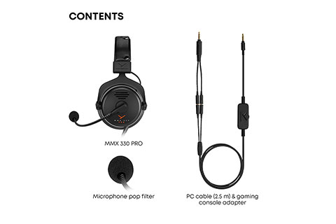 Gaming Headset MMX 330 PRO - Accessories