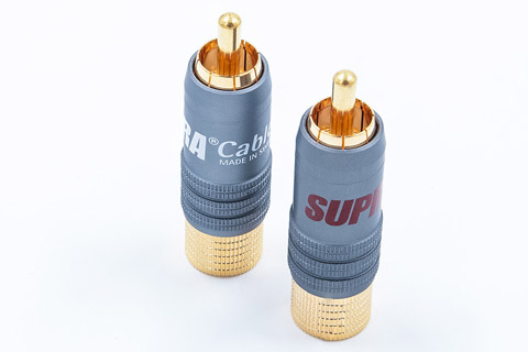 SUPRA RCA-8SL RCA plugs pair