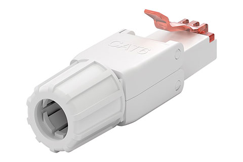 Cat 6 UTP tool-less RJ45 plug