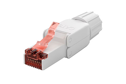 Cat 6 UTP tool-less RJ45 plug