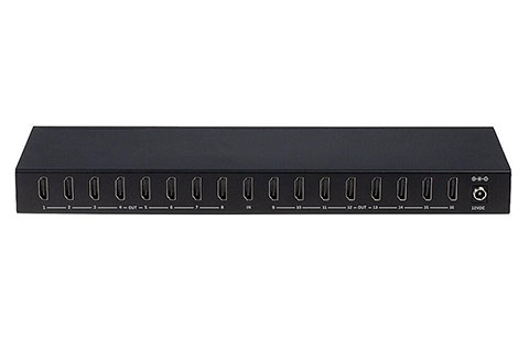 16 Port HDMI 2.0 18G Splitter with HDR - Back