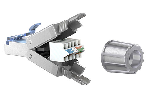 CAT6A STP tool-less RJ45 connector