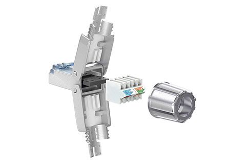 CAT6A STP tool-less RJ45 connector