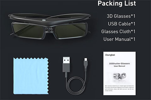 3D Glasses with DLP-Link - Accessories