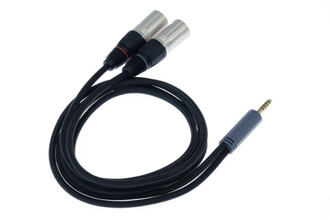 iFi Audio Standard balanced 4.4mm to XLR jack stereo audio cable SE