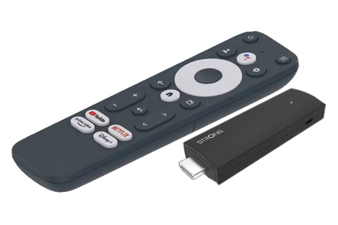 Strong SRT 41 Google TV dongle med 4K