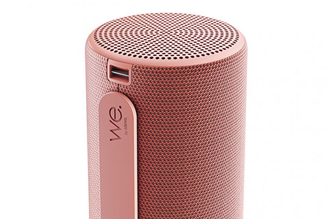 We. HEAR 2 Portable speaker - Coral red