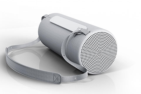 We. HEAR 2 Portable speaker - Cool grey