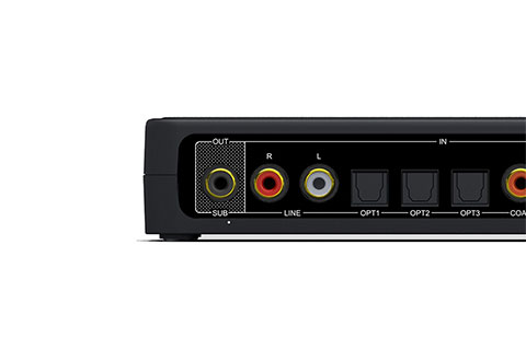 System Audio Stereo Hub HT - Back