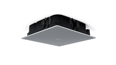 BOSE Pro EdgeMax EM90-LP In-ceiling speaker, 90 spread, 8 Ohm / 100V - Hanging From Ceiling