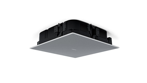 BOSE Pro EdgeMax EM180-LP In-ceiling speaker, 180 spread, 8 Ohm / 100V - Hanging From Ceiling