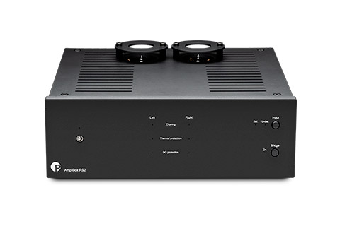 Pro-Ject Amp Box RS2 amplifier-Sort-Front