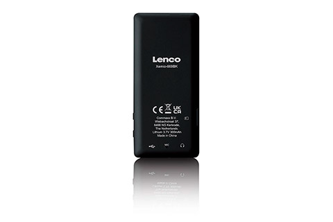 Lenco Xemio-669BK MP3/MP4 player with Bluetooth - Back