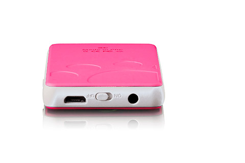 Lenco Xemio-560 MP3/MP4 player with Bluetooth - Pink - Bottom