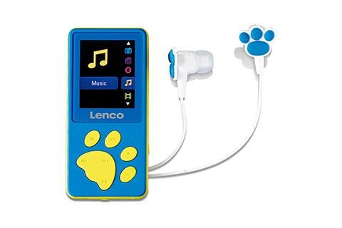 Lenco Xemio-560 MP3/MP4 player with Bluetooth - Blue - Front