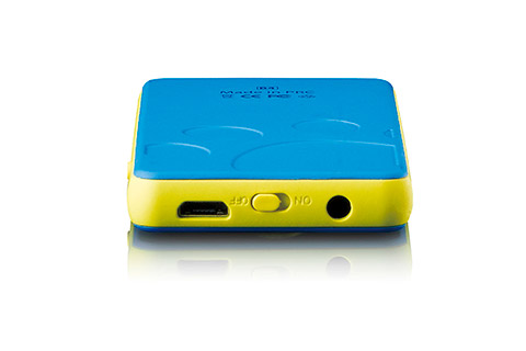 Lenco Xemio-560 MP3/MP4 player with Bluetooth - Blue - Bottom