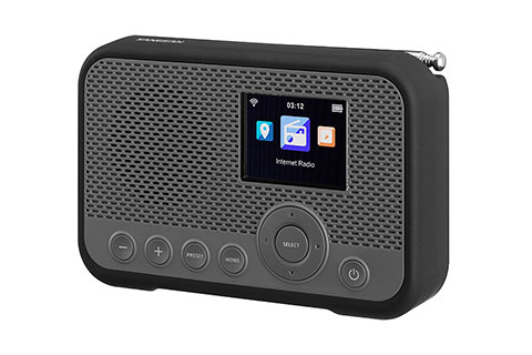 Sangean WFR-39 FM/DAB+ radio - Gray Black