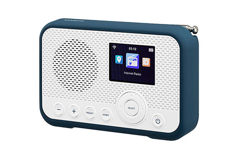 Sangean WFR-39 FM/DAB+ radio - White-Blue