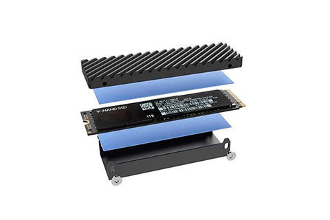 Enclosure, USB 4 Gen Dual M.2 NVMe SSD - Dissection