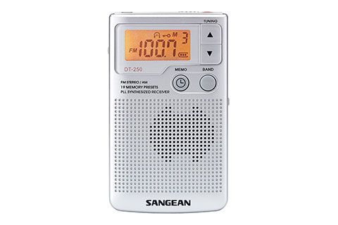 Sangean DT-250 AM / FM-stereo lommeradio