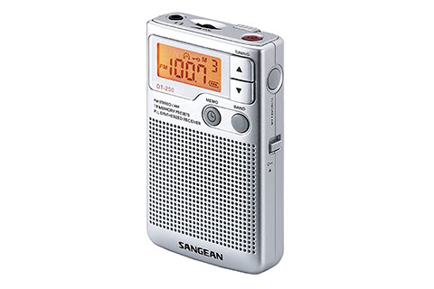 Sangean DT-250 AM / FM-stereo lommeradio